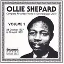 CD - Ollie Shepard - Complete Recorded Works In Chronological Order Volume 1 (28 October 1937 To 18 April 1939)