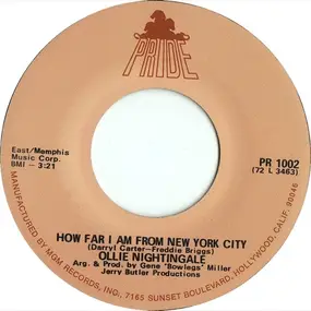 Ollie Nightingale - How Far Am I From New York City / May The Best Man Win