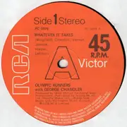 12inch Vinyl Single - Olympic Runners With George Chandler - Whatever It Takes