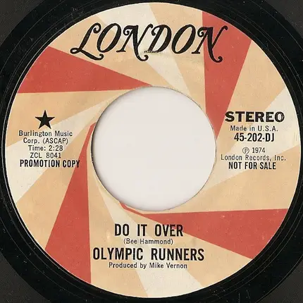 Olympic Runners - Do It Over