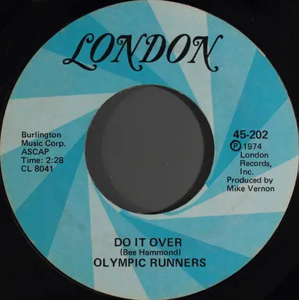 Olympic Runners - Put The Music Where Your Mouth Is / Do It Over