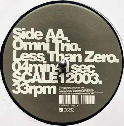 Omni Trio - Rogue Satellite (Extended Mix) / Less Than Zero