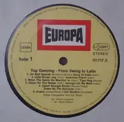 LP - Omar Lamparter And His Band - Top Dancing - From Swing To Latin