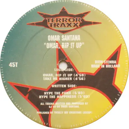 Omar Santana - Omar, Rip It Up