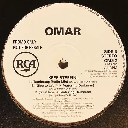 Omar - Keep Steppin'