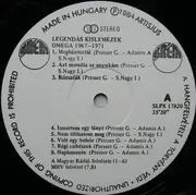 LP - Omega - Legendás Kislemezek 1967-1971