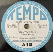 Omer Simeon Trio - Lorenzo's Blues / Harlem Hotcha