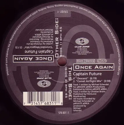 Once Again - Captain Future