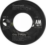 7inch Vinyl Single - One 2 Many - Downtown