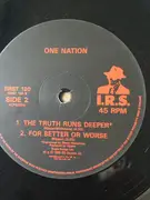 12inch Vinyl Single - One Nation - Love Is Just An Emotion....