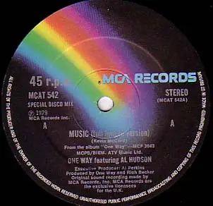 One Way Featuring Al Hudson - Music