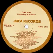 LP - One Way Featuring Al Hudson, One Way - One Way Featuring Al Hudson - different label
