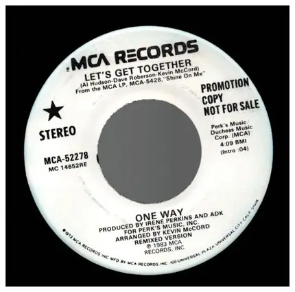 One Way - Let's Get Together