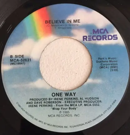 One Way - Serving It