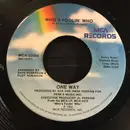 7inch Vinyl Single - One Way - Who's Foolin' Who