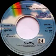7'' - One Way Featuring Al Hudson - Push / All Over Again