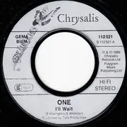 7inch Vinyl Single - One - I'll Wait