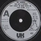 One Hundred Ton And A Feather - Don't Forget Me When You're On Your Island