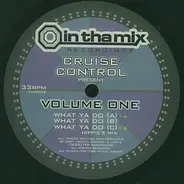 Onionz & Tony - Cruise Control Volume One