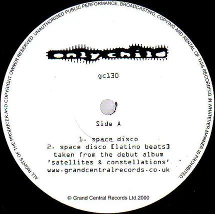 Only Child - Space Disco