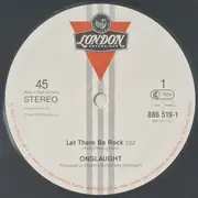 12inch Vinyl Single - Onslaught - Let There Be Rock