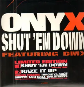 Onyx - Slam / Shiftee / Throw Ya Guns / Black Vagina Finda