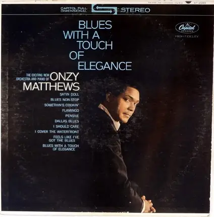 Onzy Matthews - Blues With A Touch Of Elegance