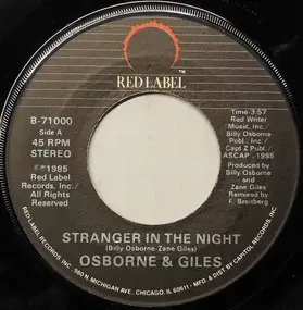 OSBORNE - Stranger In The Night
