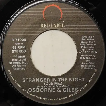 Osborne & Giles - Stranger In The Night