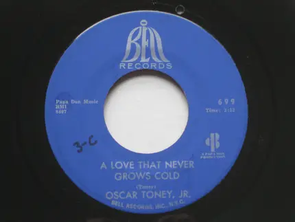 Oscar Toney Jr. - Without Love (There Is Nothing)