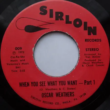 Oscar Weathers - When You See What You Want