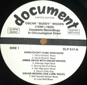 LP - Oscar Woods - The Lone Wolf: 1930-1938