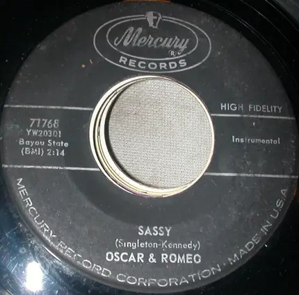 Oscar And Romeo - Come On Home / Sassy