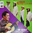 LP - Oscar Avilés & Los Zañartu - 4 Voces Y Un Estilo