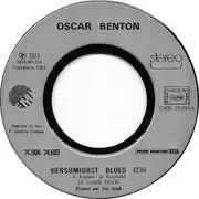 7inch Vinyl Single - Oscar Benton - Bensonhurst Blues