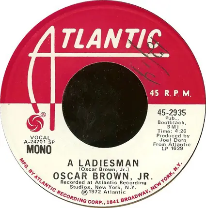 Oscar Brown Jr. - A Ladiesman