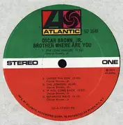 LP - Oscar Brown Jr. - Brother Where Are You