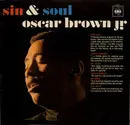 LP - Oscar Brown Jr. - Sin & Soul - Mono