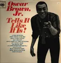 LP - Oscar Brown Jr. - Tells It Like It Is! - Mono