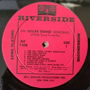 LP - Oscar Brand - An Oscar Brand Songbag