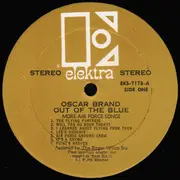LP - Oscar Brand - Out Of The Blue / More Air Force Songs