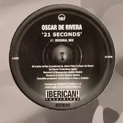 12inch Vinyl Single - Oscar de Rivera - 21 Seconds