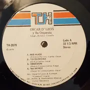 LP - Oscar D'Leon Y Su Orquesta - ...Llegó...Actuó...Y...Triunfó..!