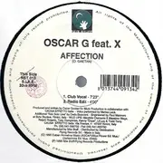 12inch Vinyl Single - Oscar Gaetan Feat. X - Affection