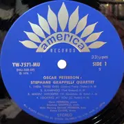 LP - Oscar Peterson - Stéphane Grappelli Quartet - Oscar Peterson - Stephane Grappelli Quartet