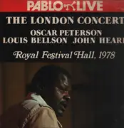 Double LP - Oscar Peterson , Louis Bellson , John Heard - The London Concert - Insert
