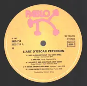 LP-Box - Oscar Peterson - L'Art d'Oscar Peterson - Incl. Insert