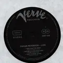 LP - Oscar Peterson - Live - No cover / ONLY Record 3