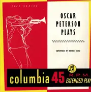 7inch Vinyl Single - Oscar Peterson - Oscar Peterson Plays - EP