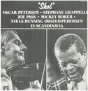 LP - Oscar Peterson + Stéphane Grappelli + Joe Pass + Mickey Roker + Niels-Henning Ørsted Pedersen - Skol - INSERT